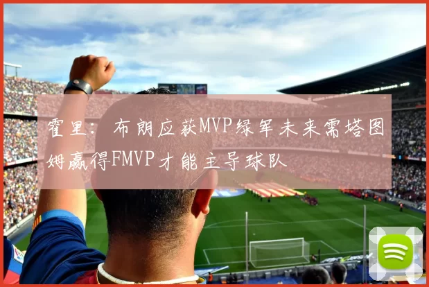 霍里：布朗应获MVP绿军未来需塔图姆赢得FMVP才能主导球队